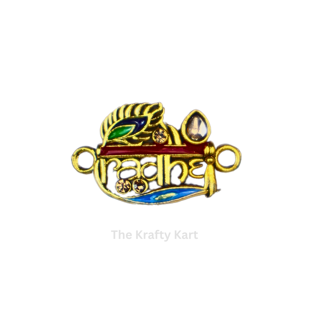 Golden Rakhi Charm (20)