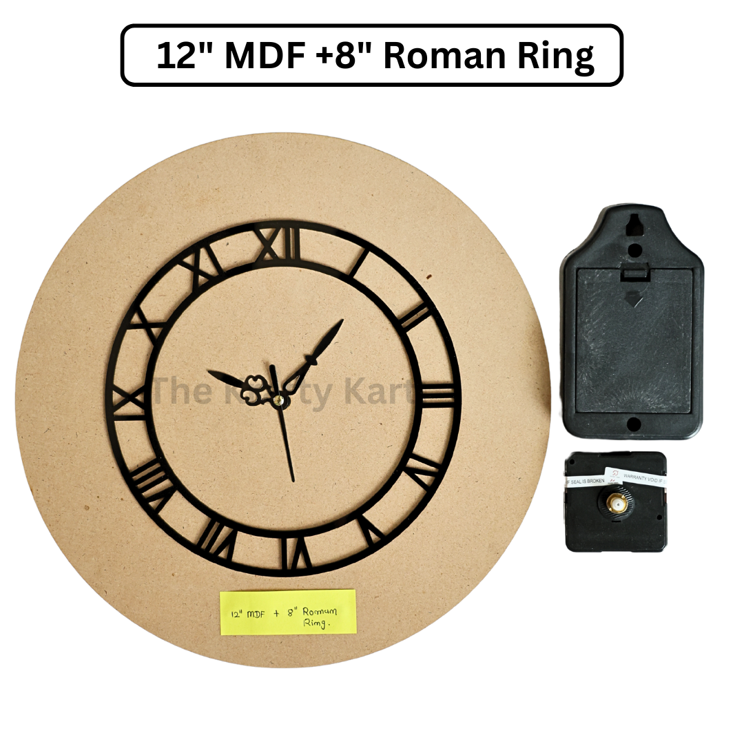 Roman Ring Clock Set