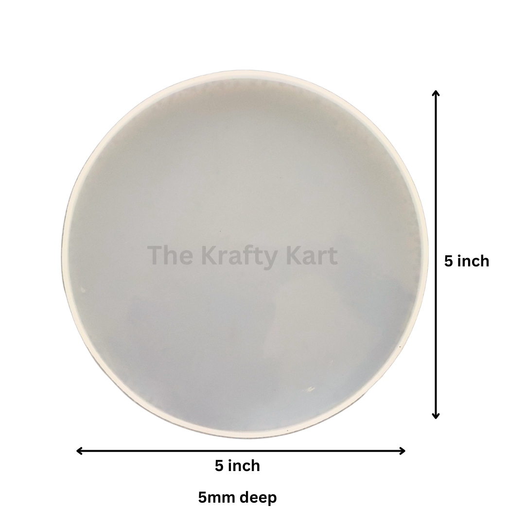 5"Round Coaster Mould
