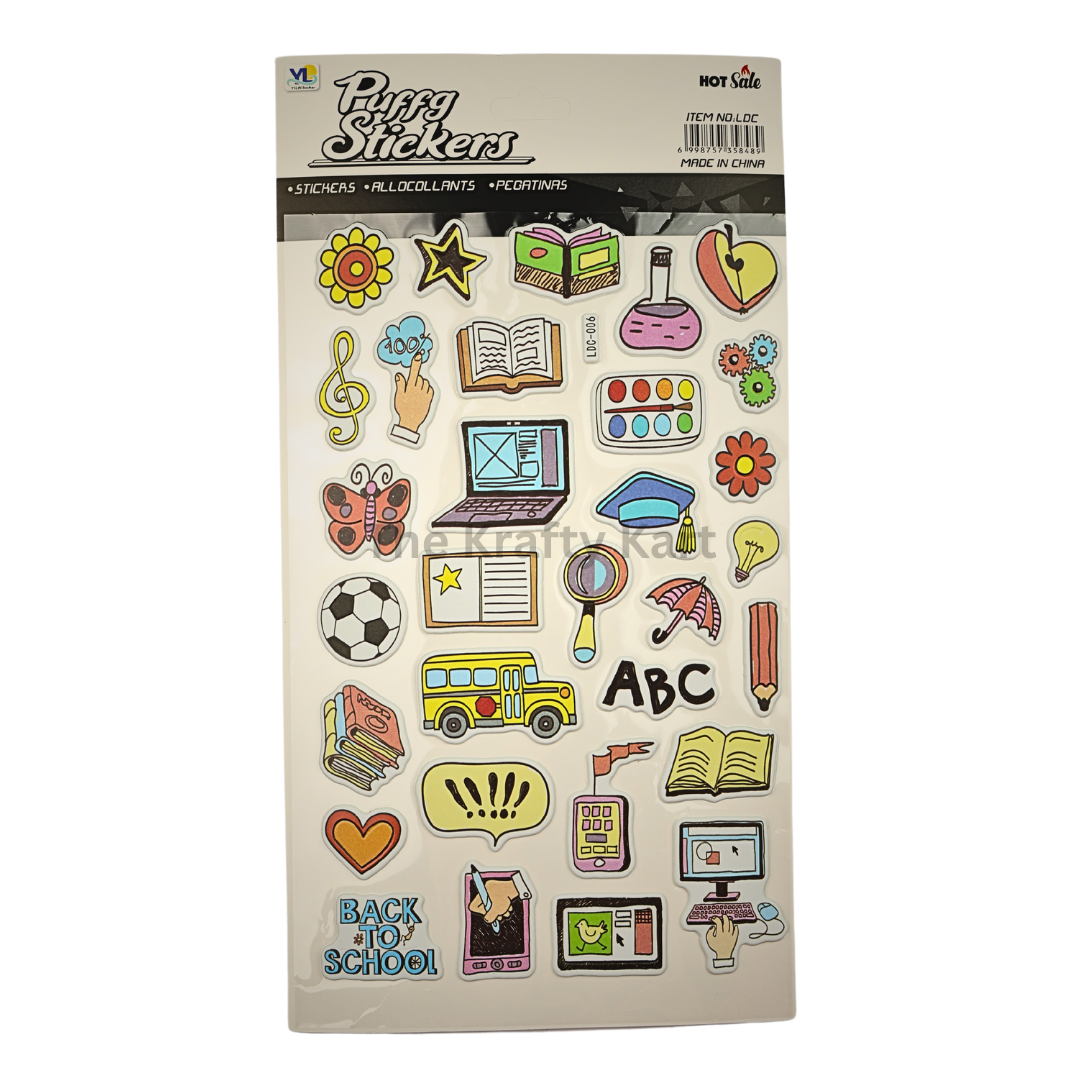 Journal - 3D Sticker (F)