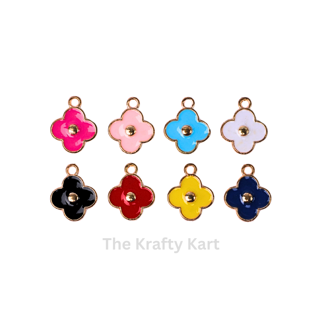 Charm - Four Leaf Flower