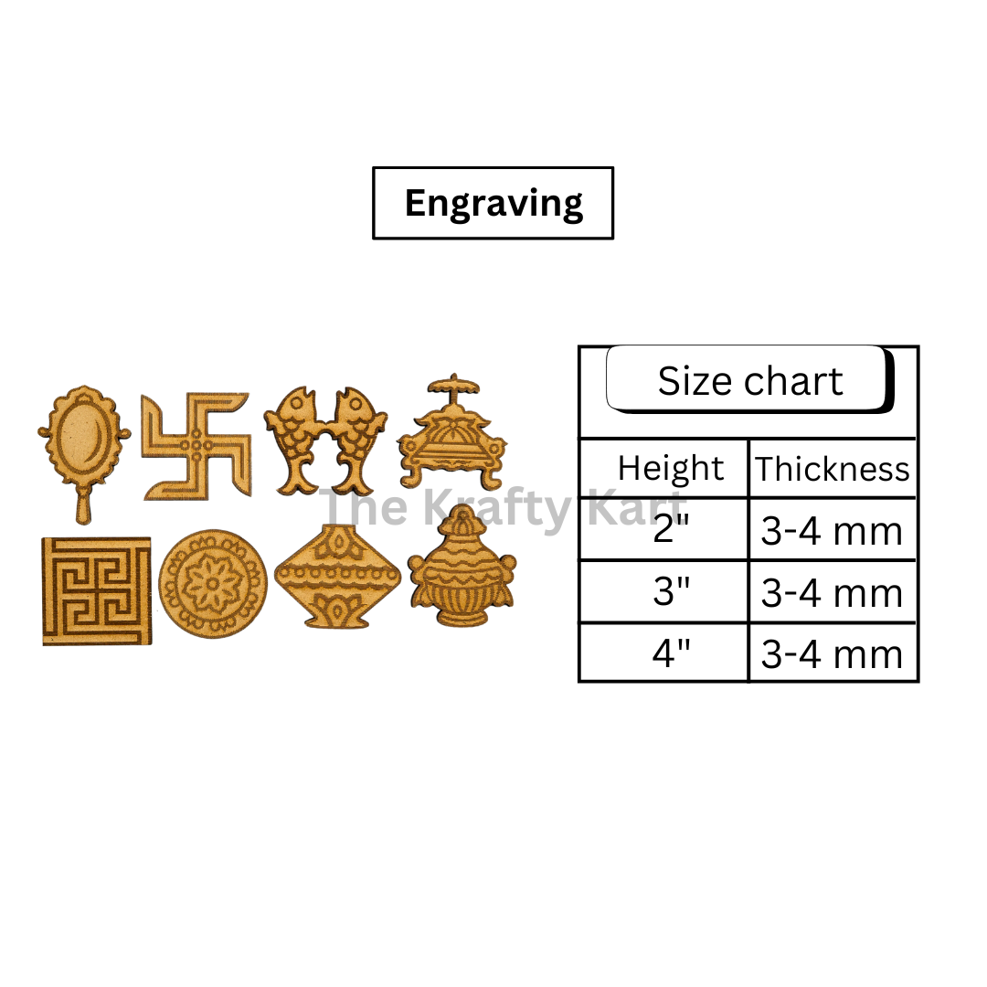 Ashtmangal (Engraving)(MDF)