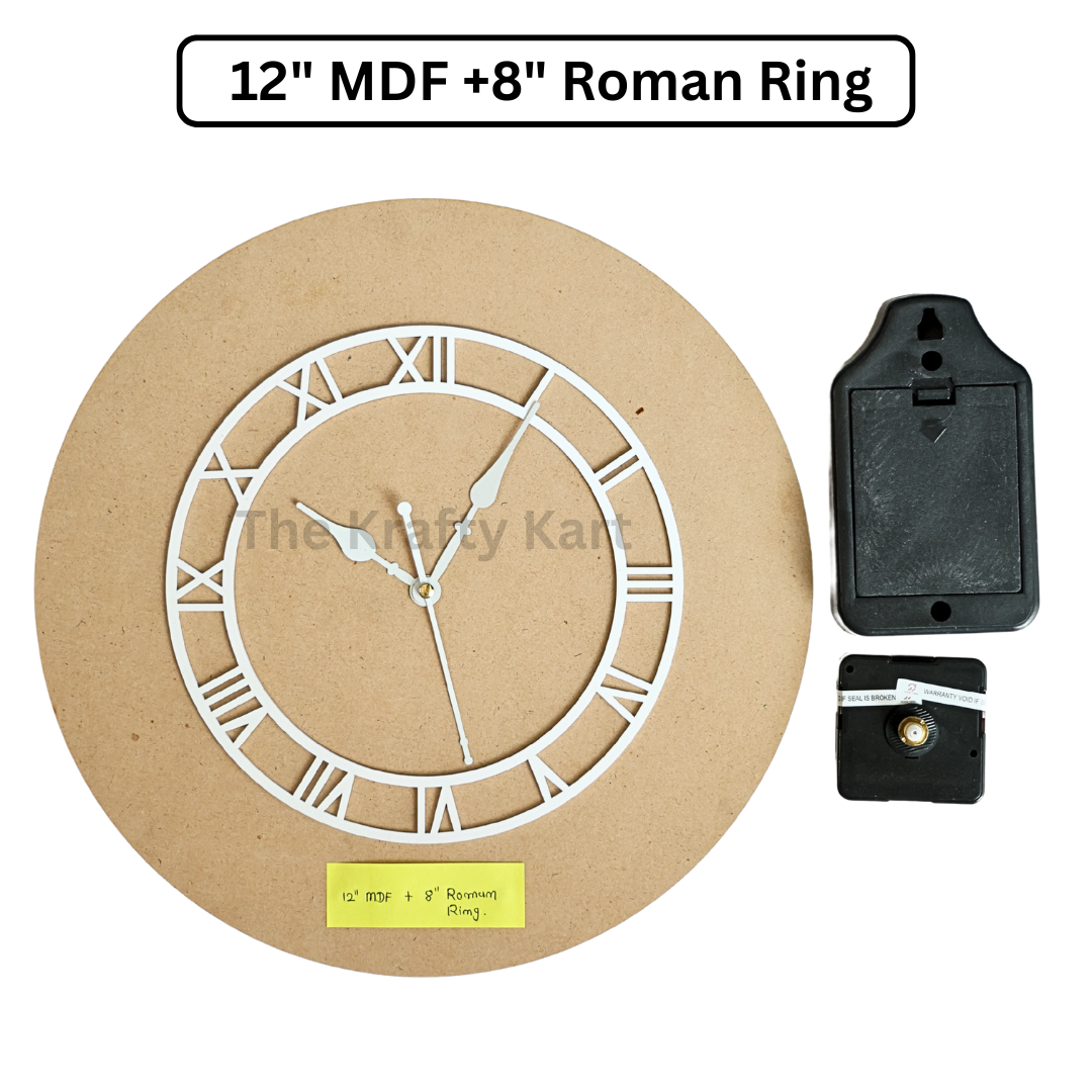 Roman Ring Clock Set