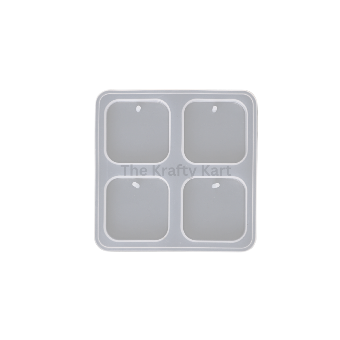 4 IN 1 Square Keychain Mould