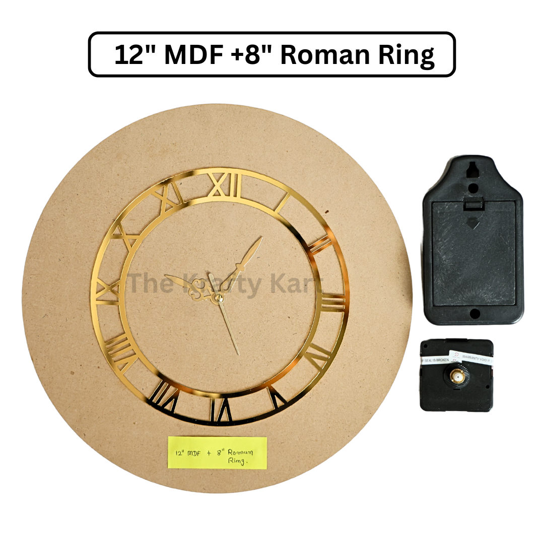 Roman Ring Clock Set