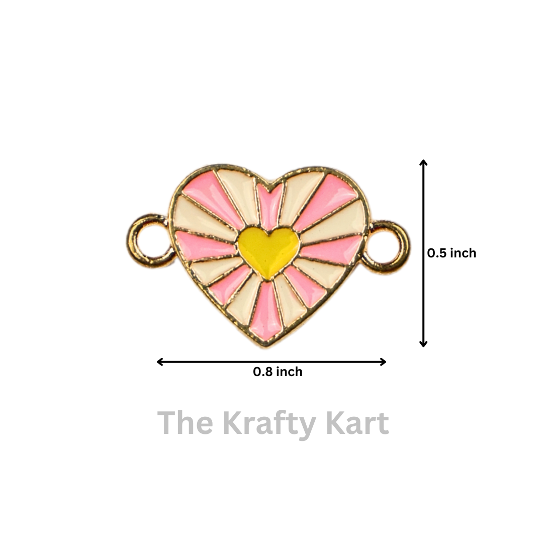 Rakhi Charm - Double Shaped Heart