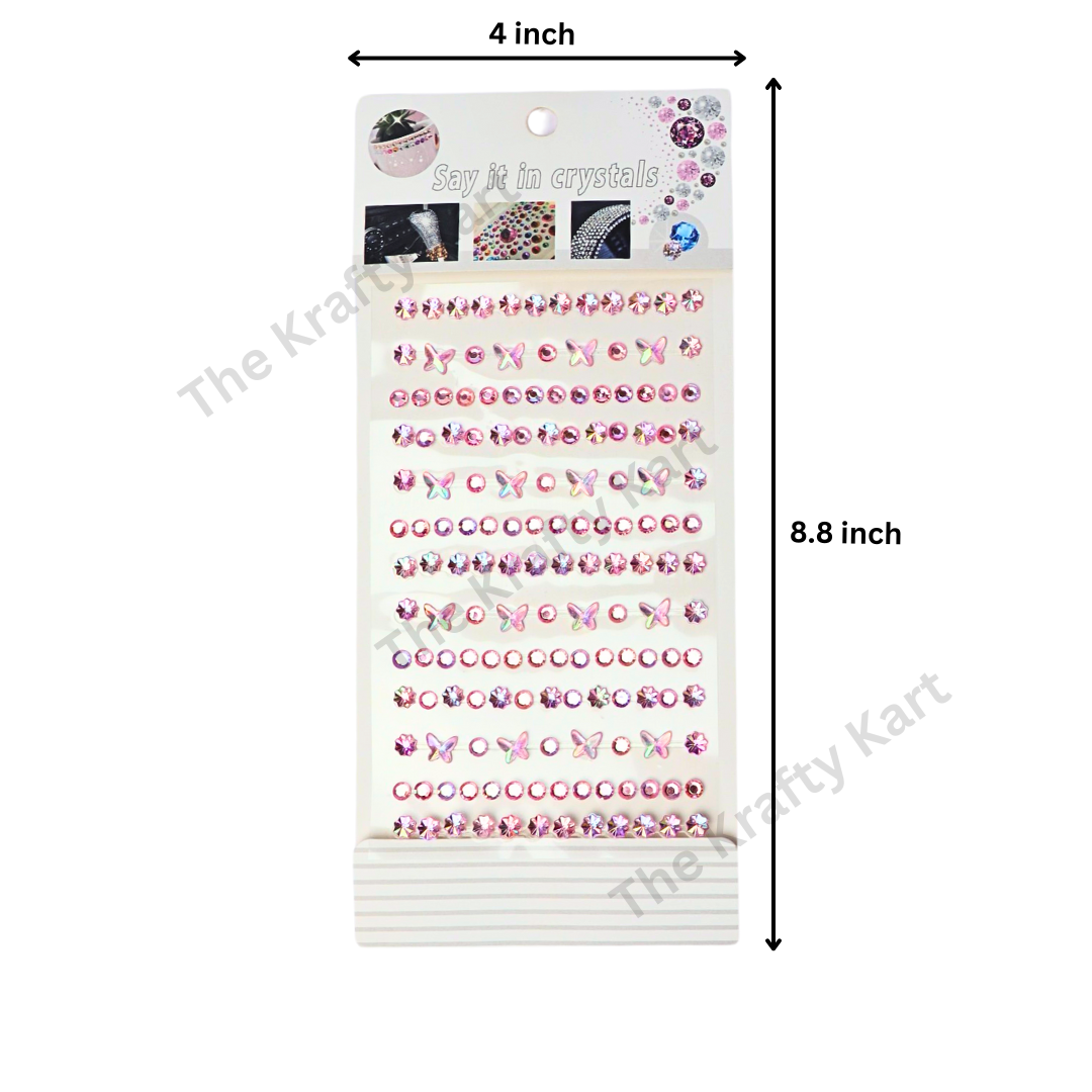 Butterfly Stone Sticker