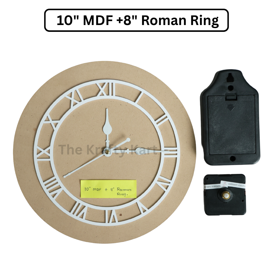 Roman Ring Clock Set