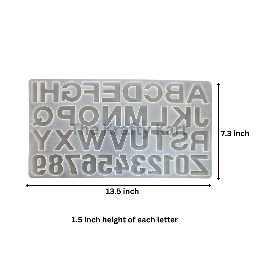 Back Pouring Alphabet Without Holes