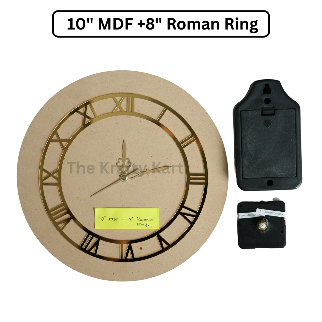 Roman Ring Clock Set