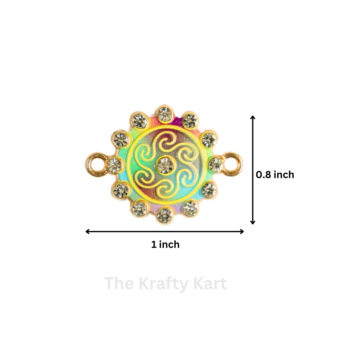 Rangoli Rakhi Charm (2)