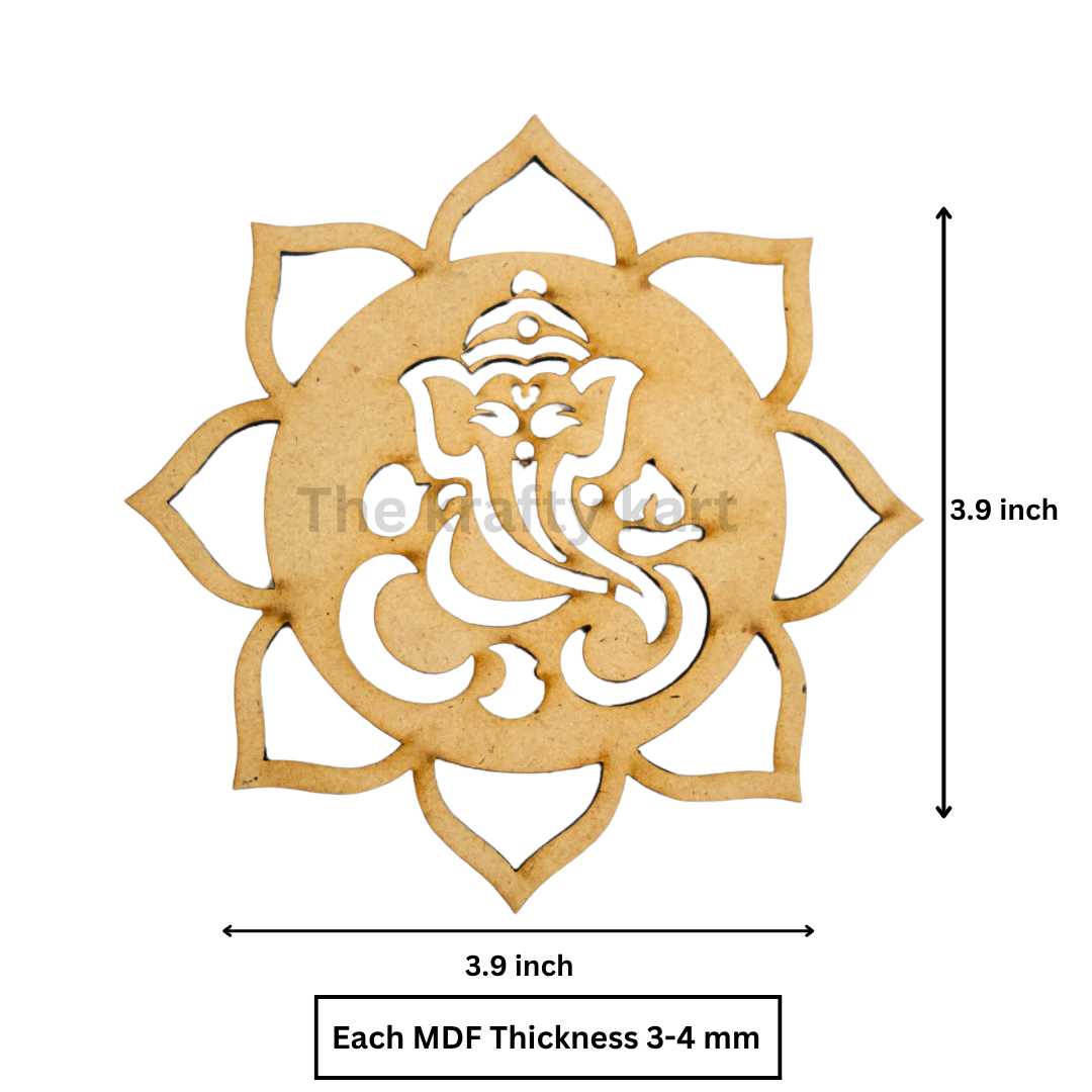 MDF Diwali Cutout - Ganeshji (C)