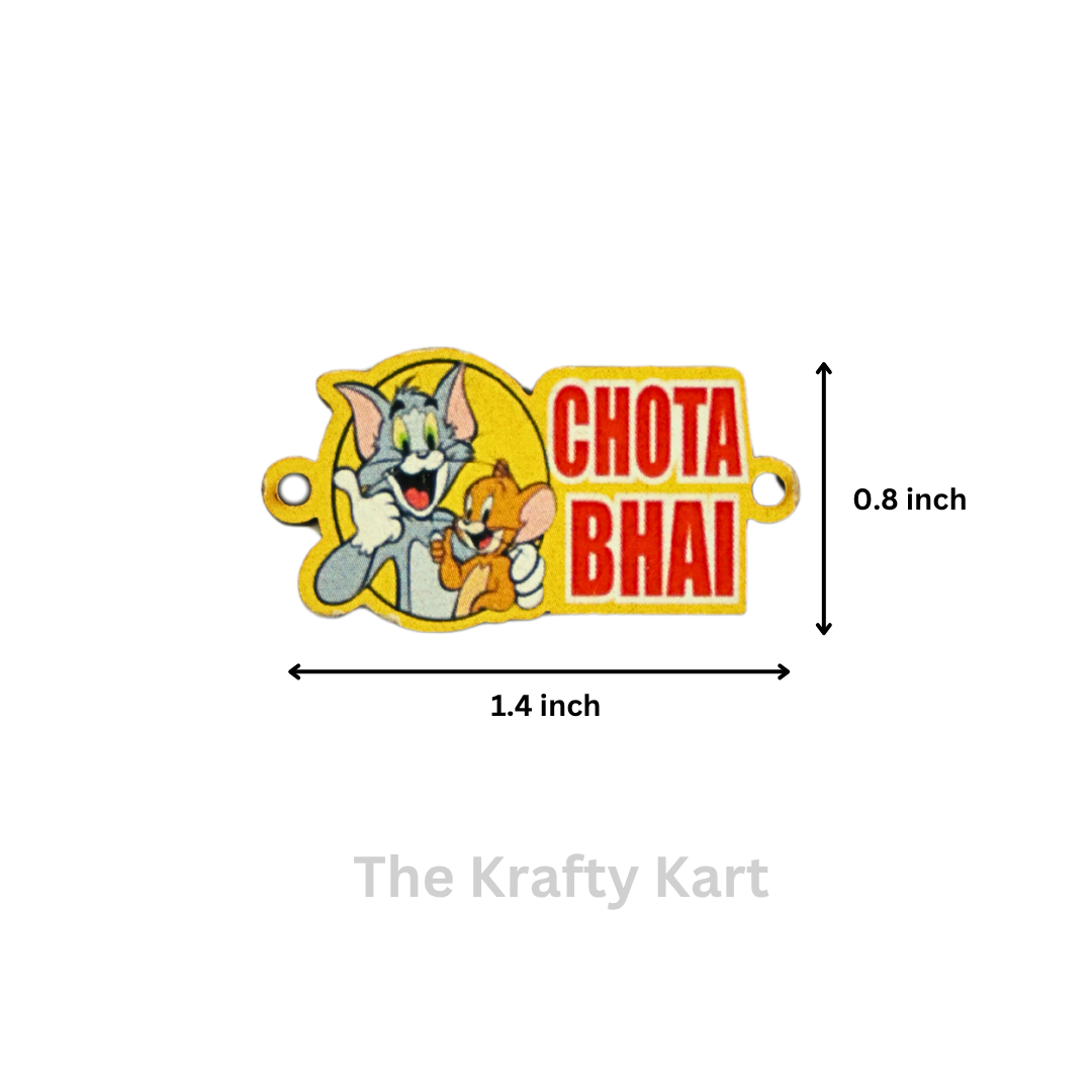 MDF Rakhi Charm - Tom & Jerry