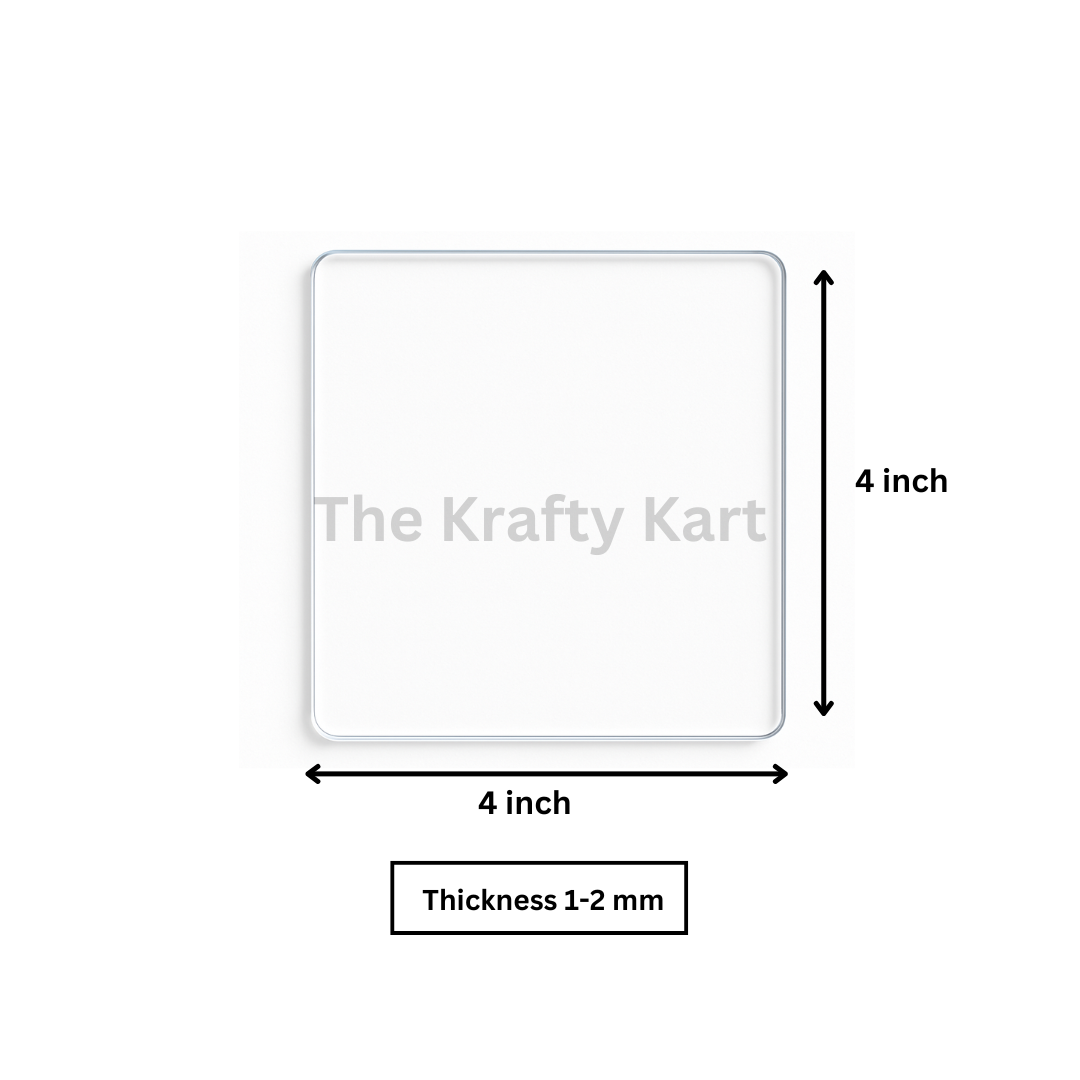 Acrylic Square Coaster