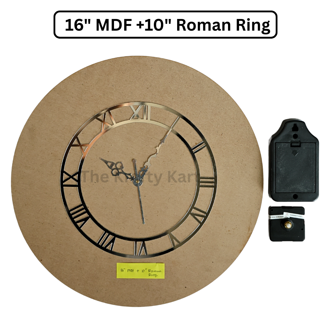 Roman Ring Clock Set