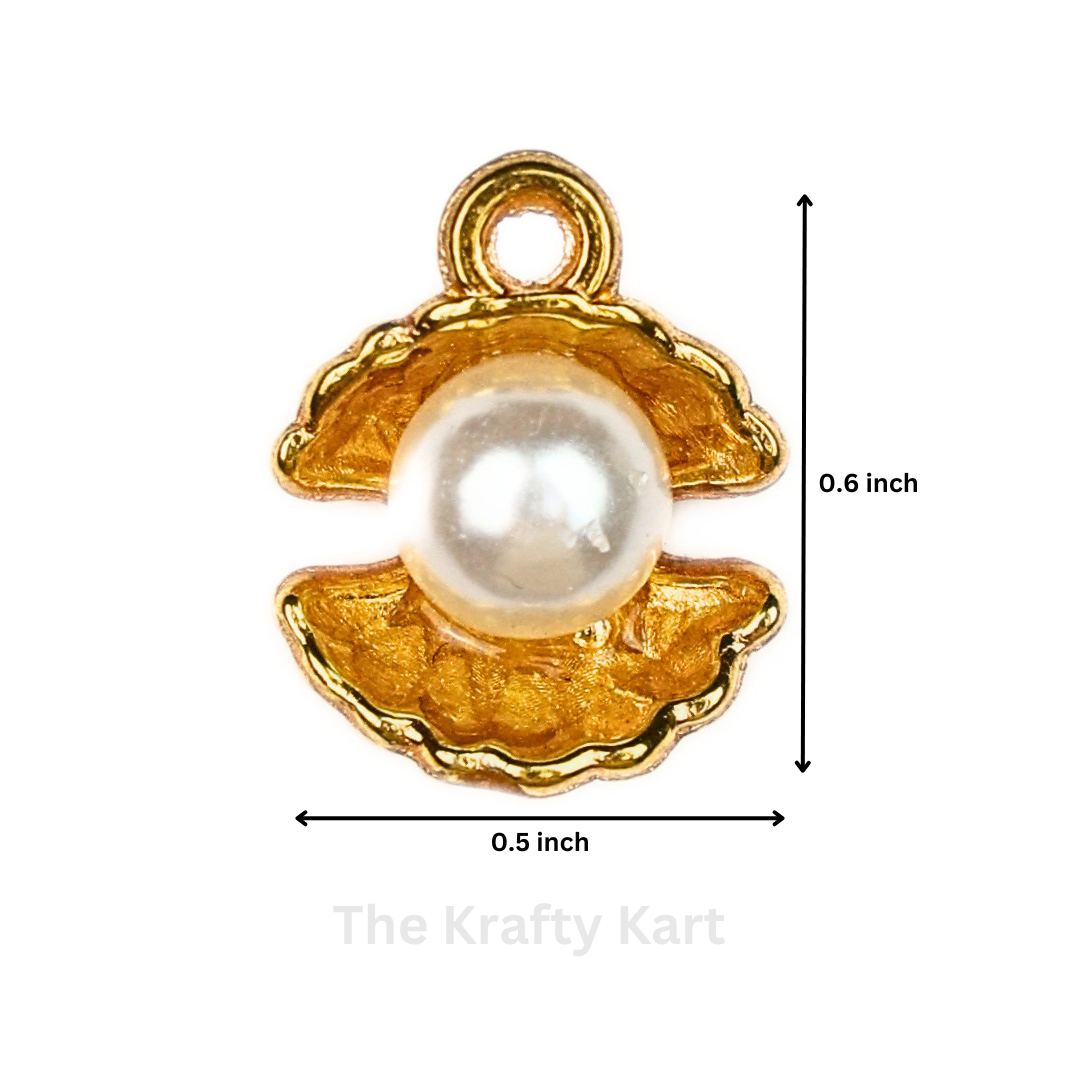 Charm - Golden Pearl Shell