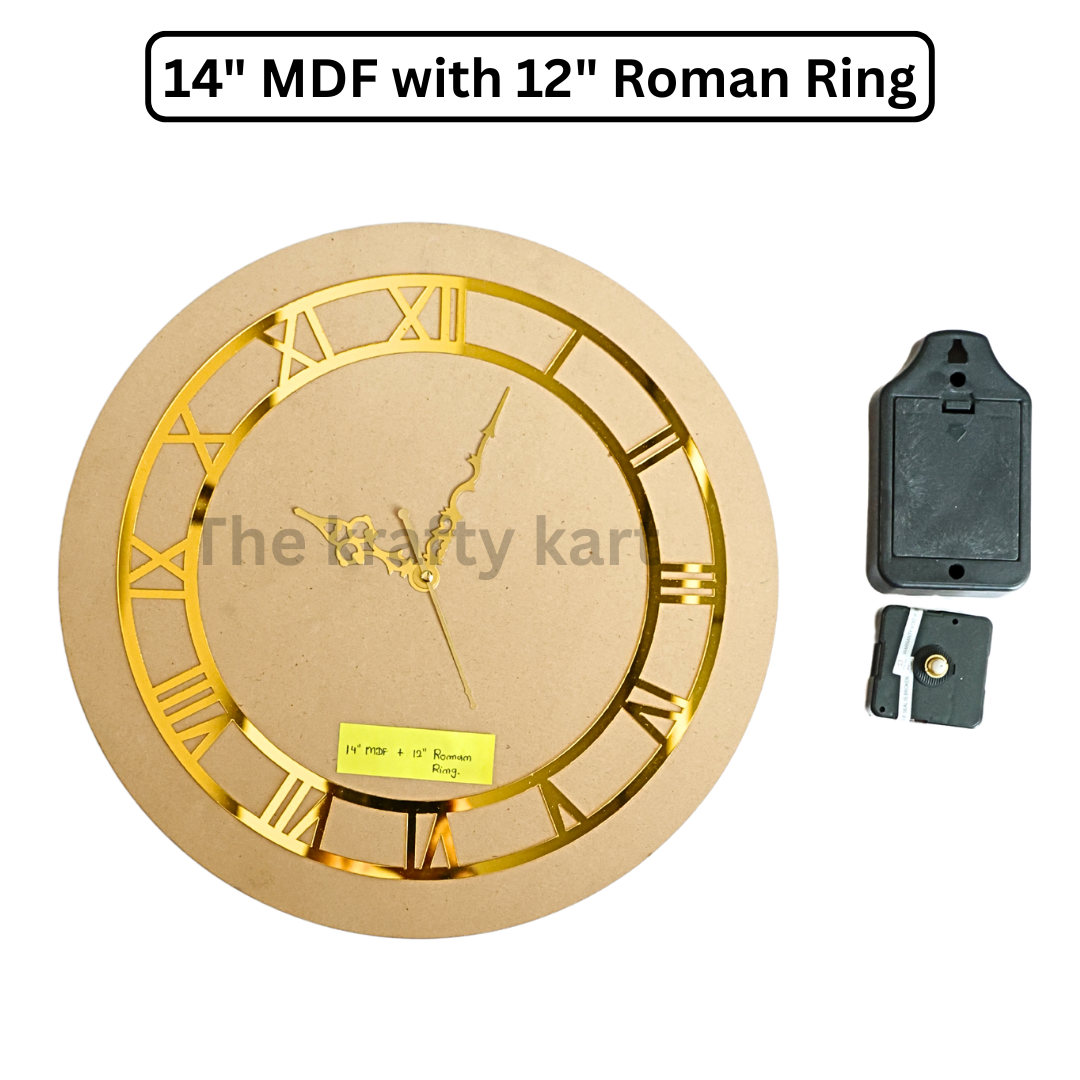 Roman Ring Clock Set