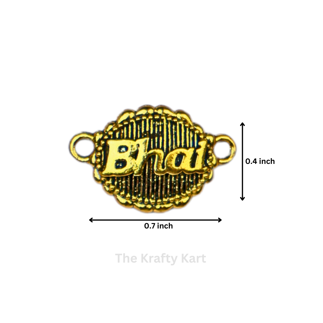 Golden Rakhi Charm (27)