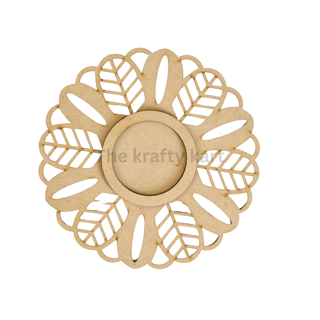 MDF Diwali T-Light Holder (B)