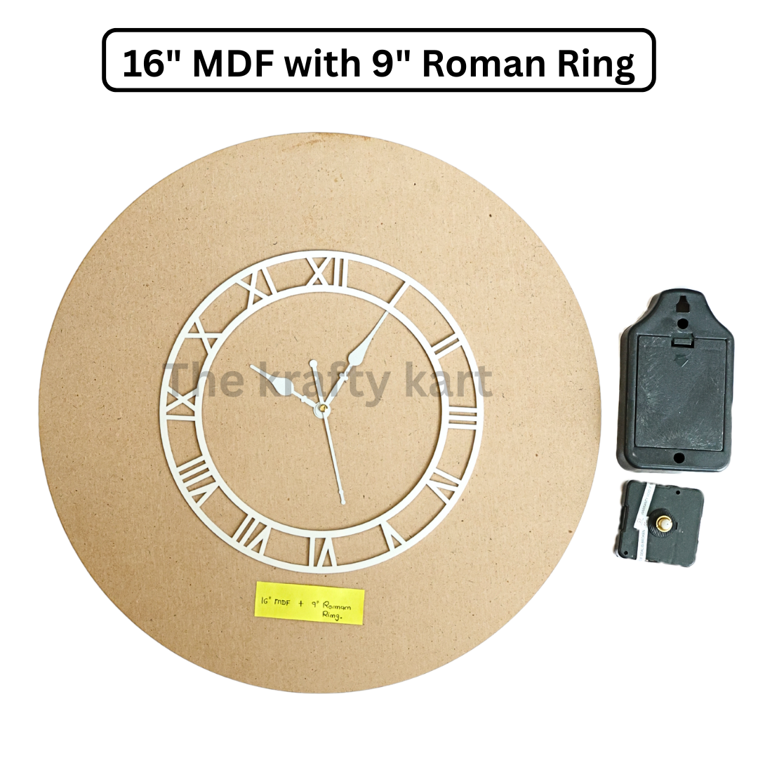 Roman Ring Clock Set