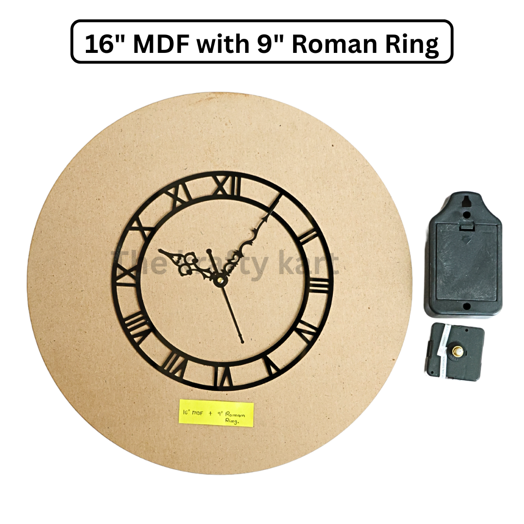 Roman Ring Clock Set