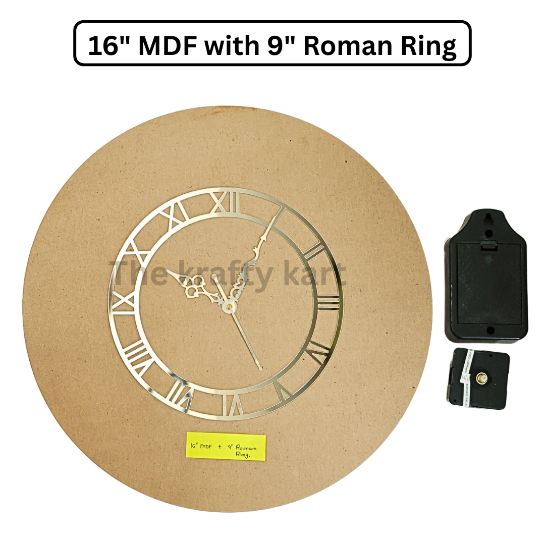 Roman Ring Clock Set