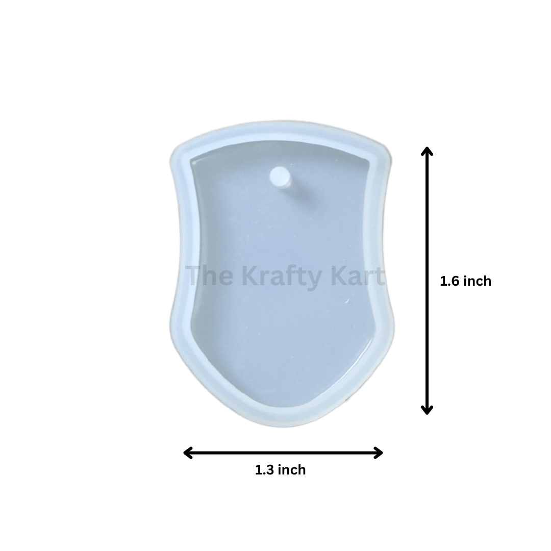 Badge Curve Keychain Mould