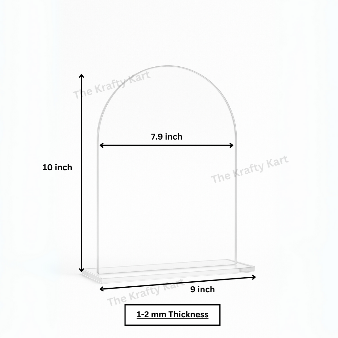 Acrylic Standing Frame