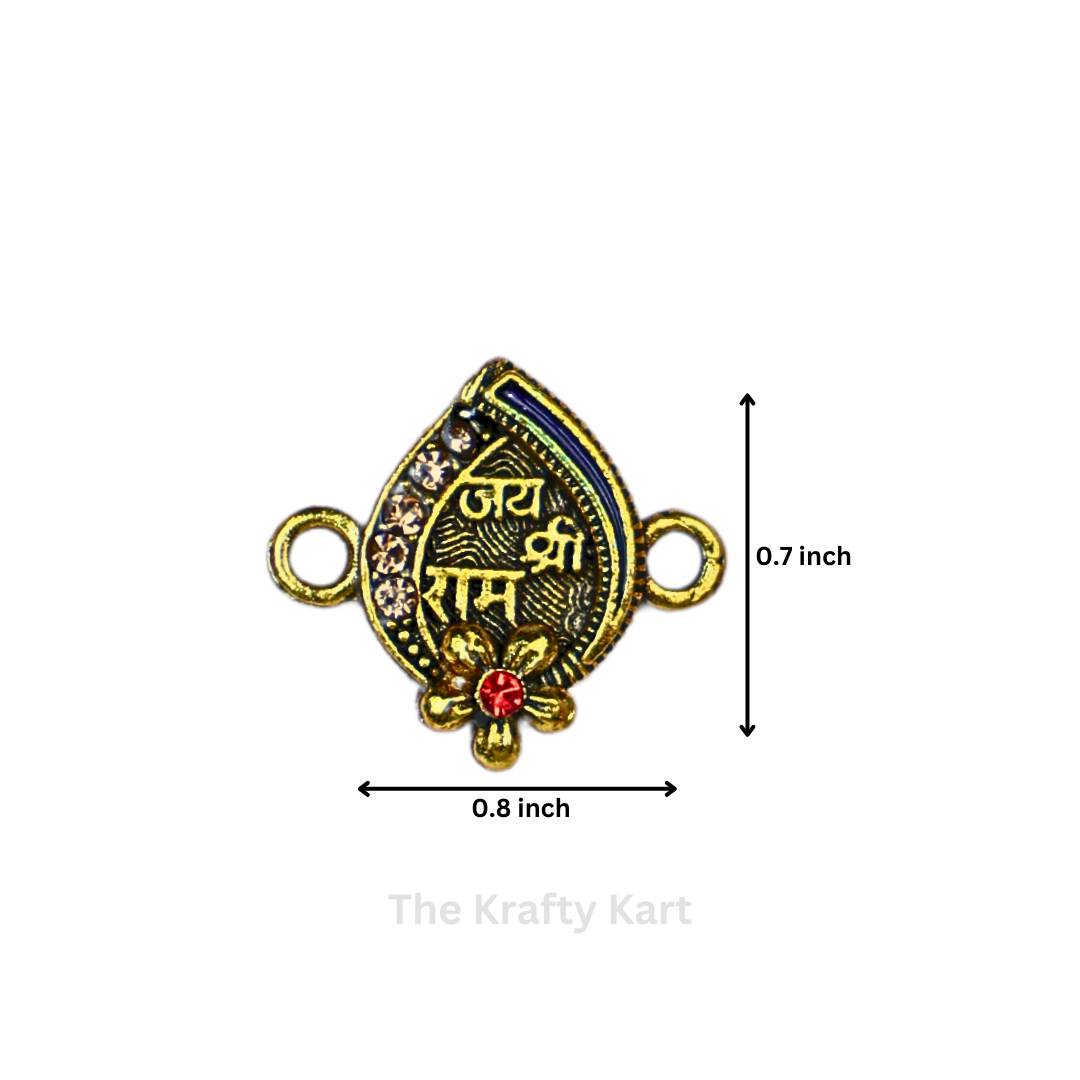 Golden Rakhi Charm (16)
