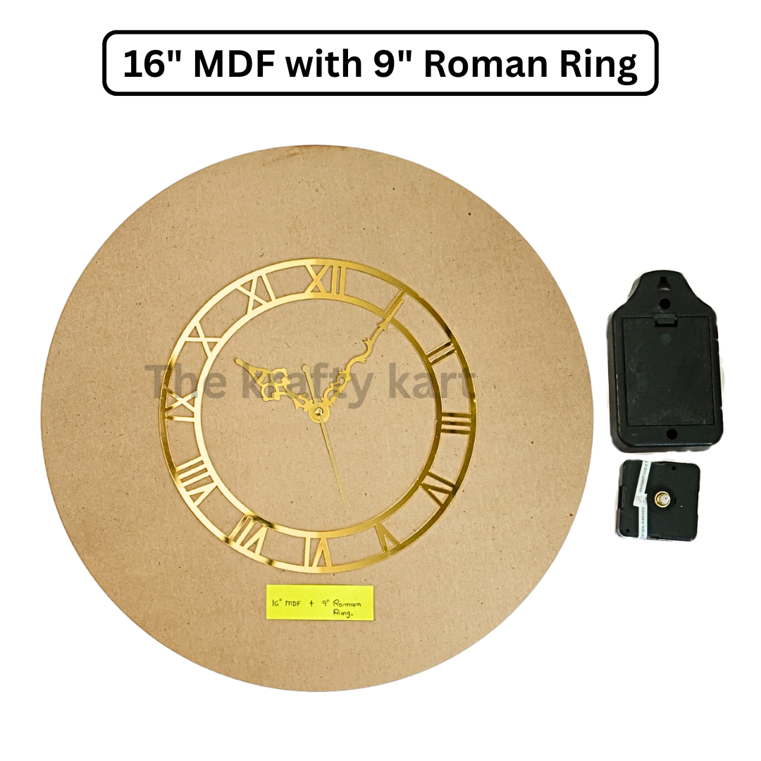 Roman Ring Clock Set