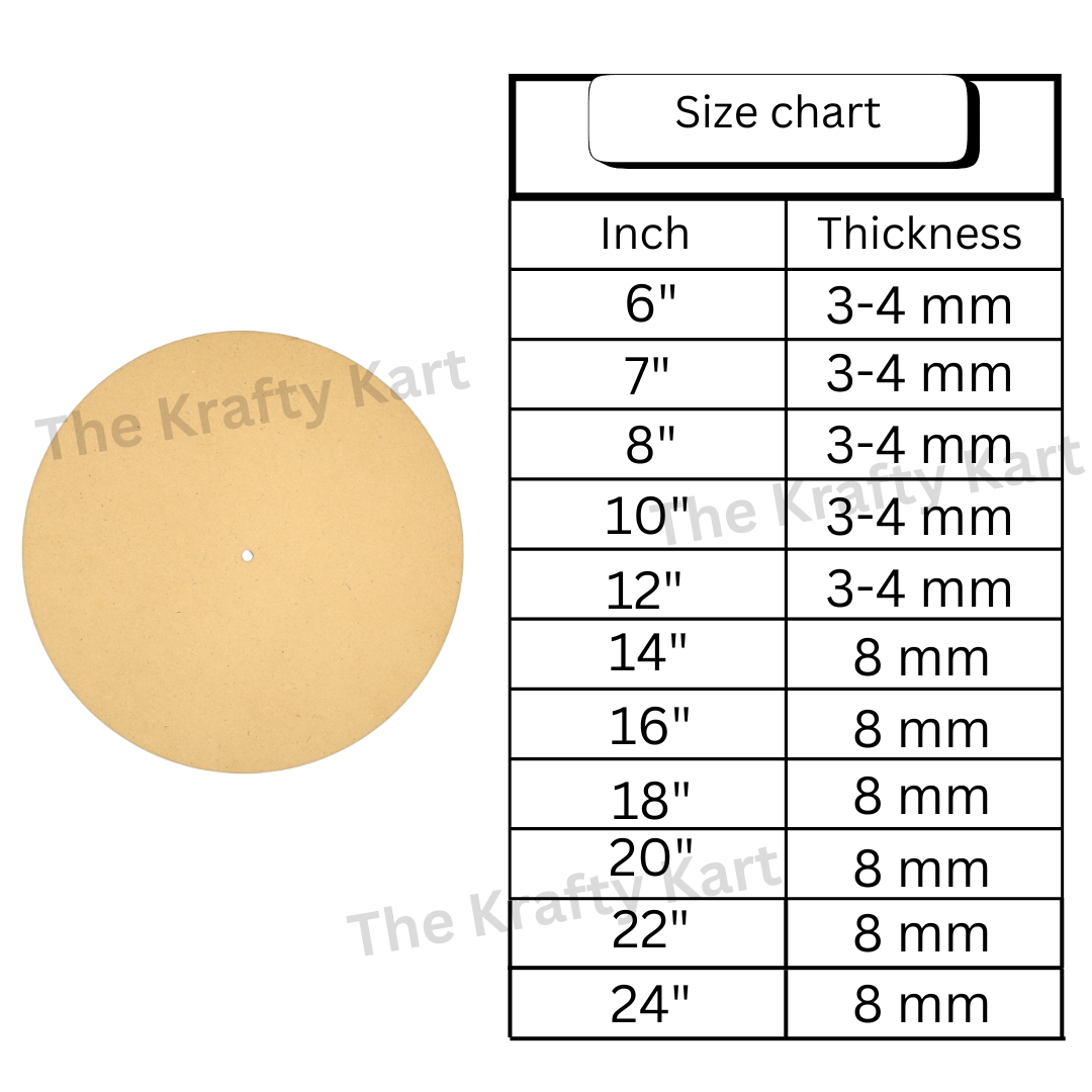 Mdf Clock Base