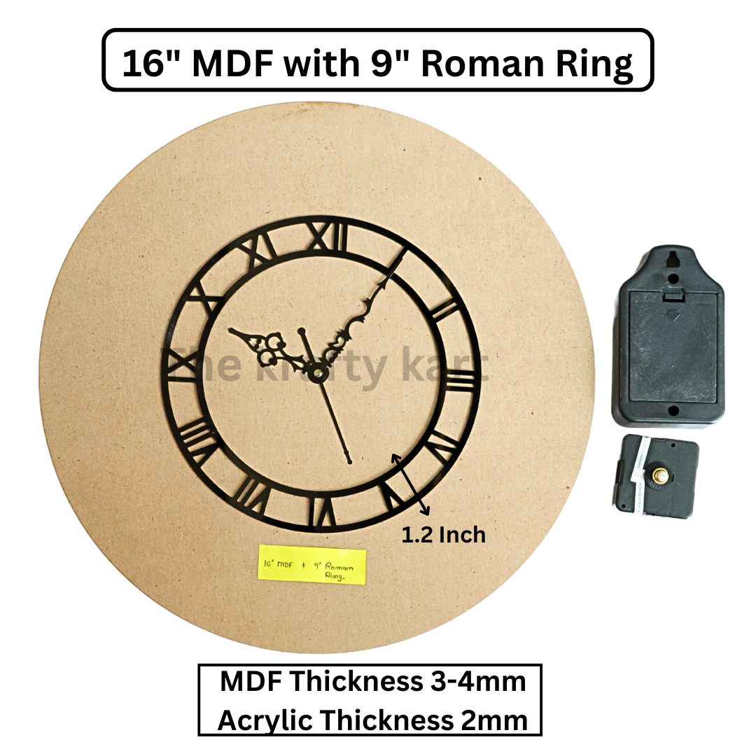 Roman Ring Clock Set