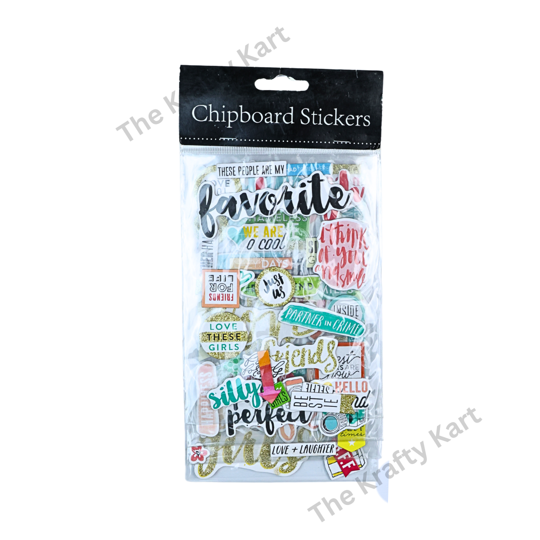 Chipboard Sticker B