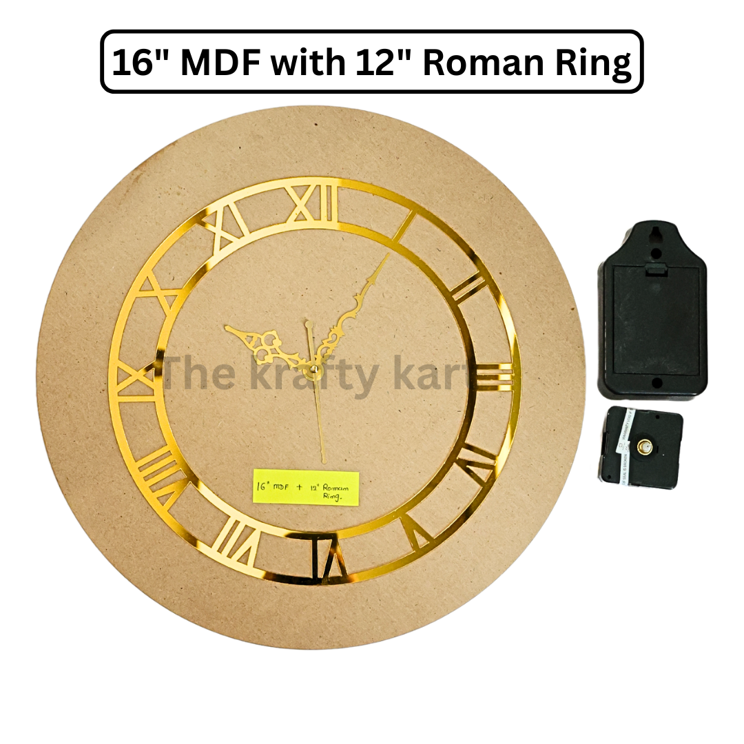 Roman Ring Clock Set