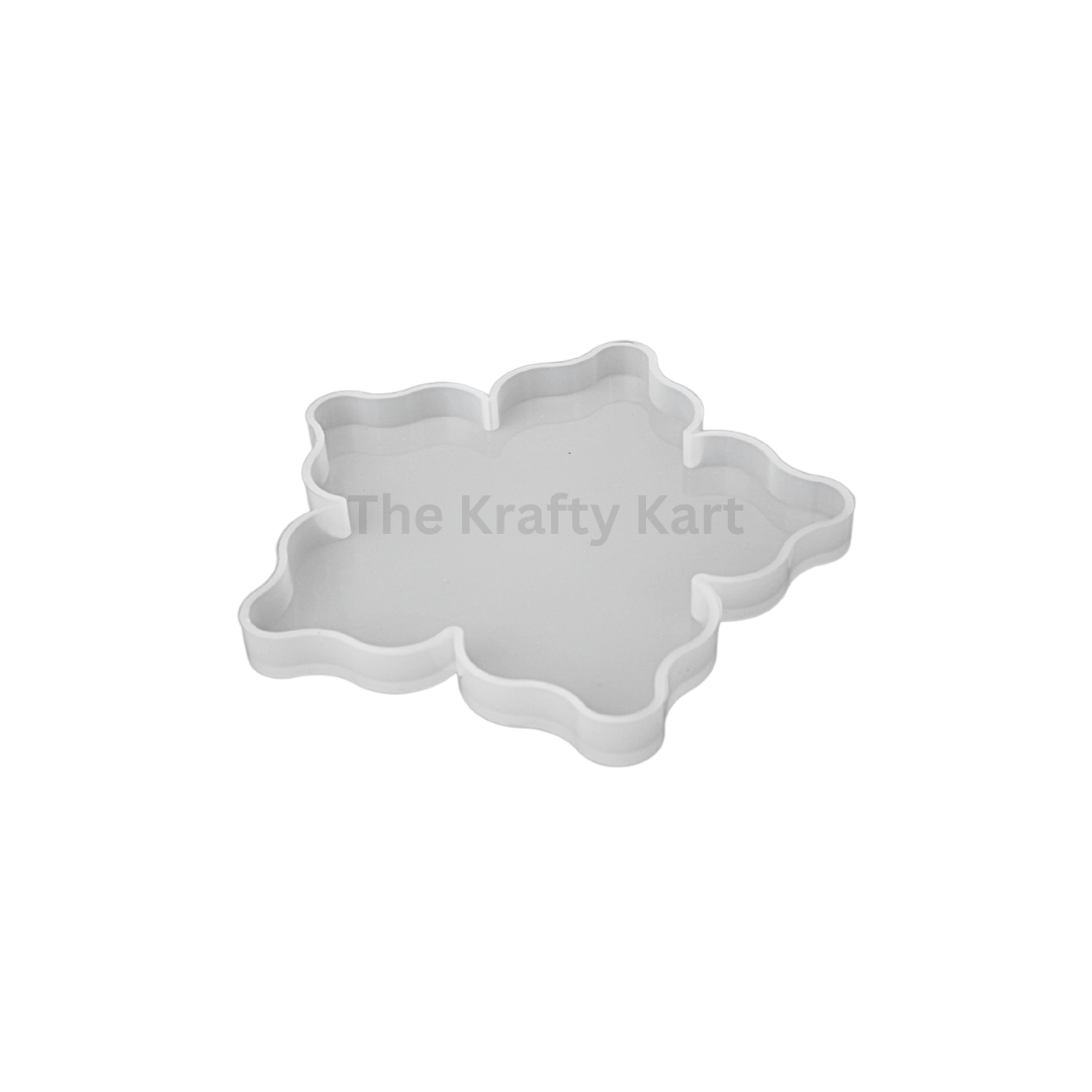 5 Kali Flower Coaster Plain Mould