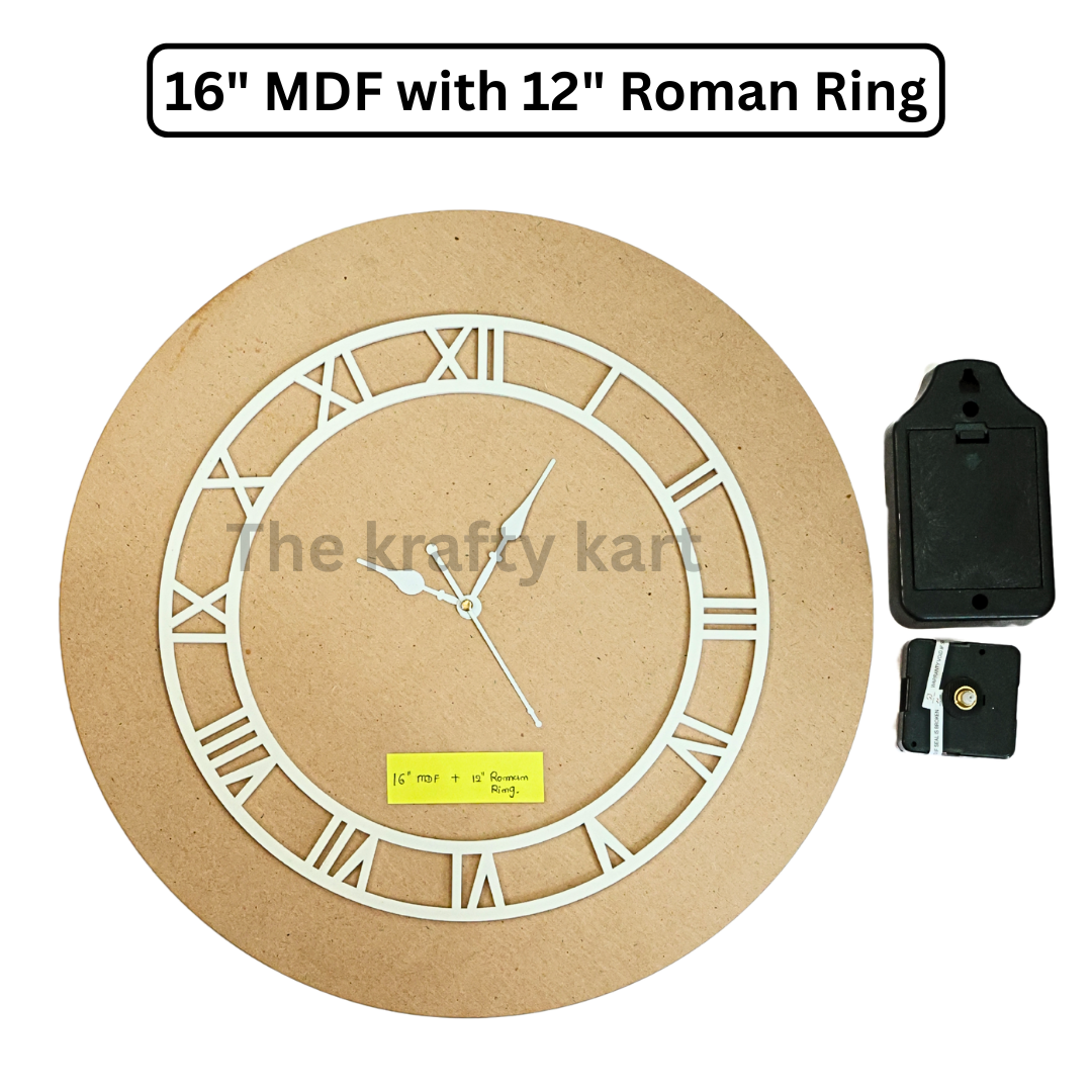 Roman Ring Clock Set