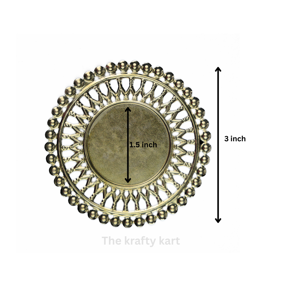 Metal Round Base (B)