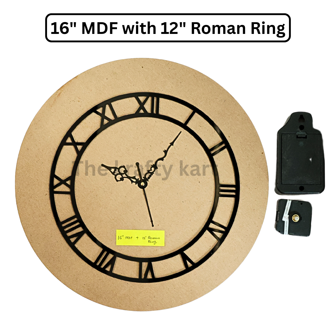 Roman Ring Clock Set