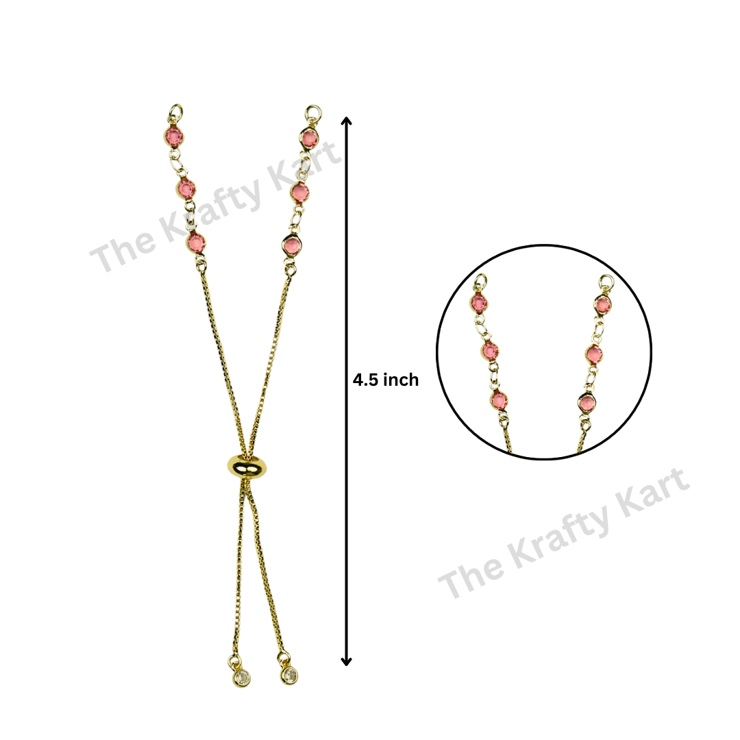 Anti Tarnish Rakhi Bracelet Chain (E)