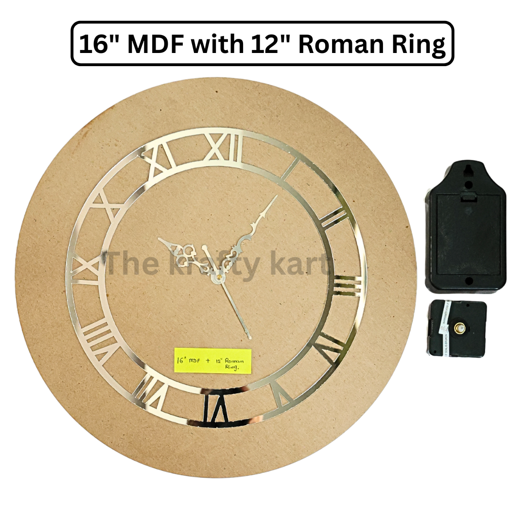 Roman Ring Clock Set