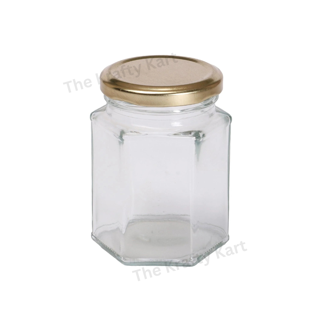Hexagon Jar For Candle