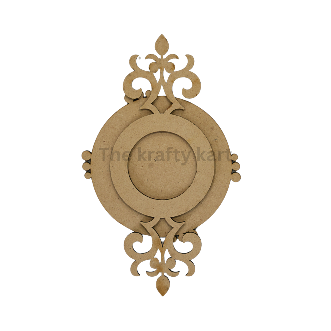 MDF Diwali T-Light Holder (H)