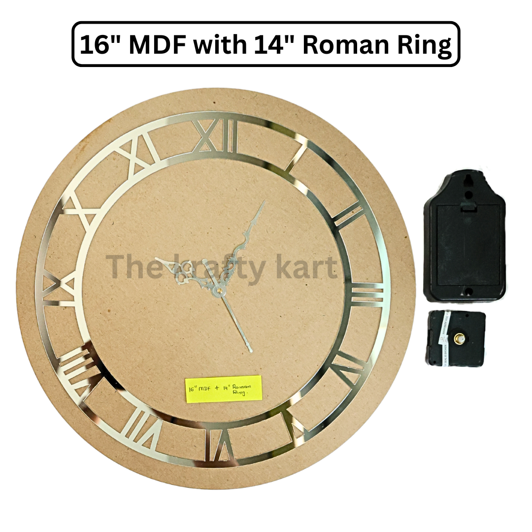 Roman Ring Clock Set
