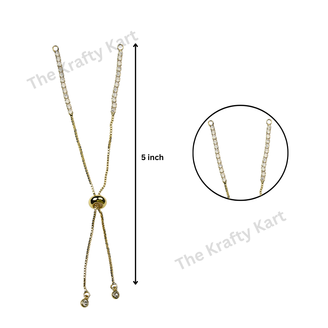 Anti Tarnish Rakhi Bracelet Chain (B)