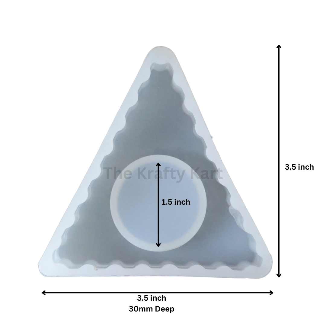 Triangle T-Light Holder Mould
