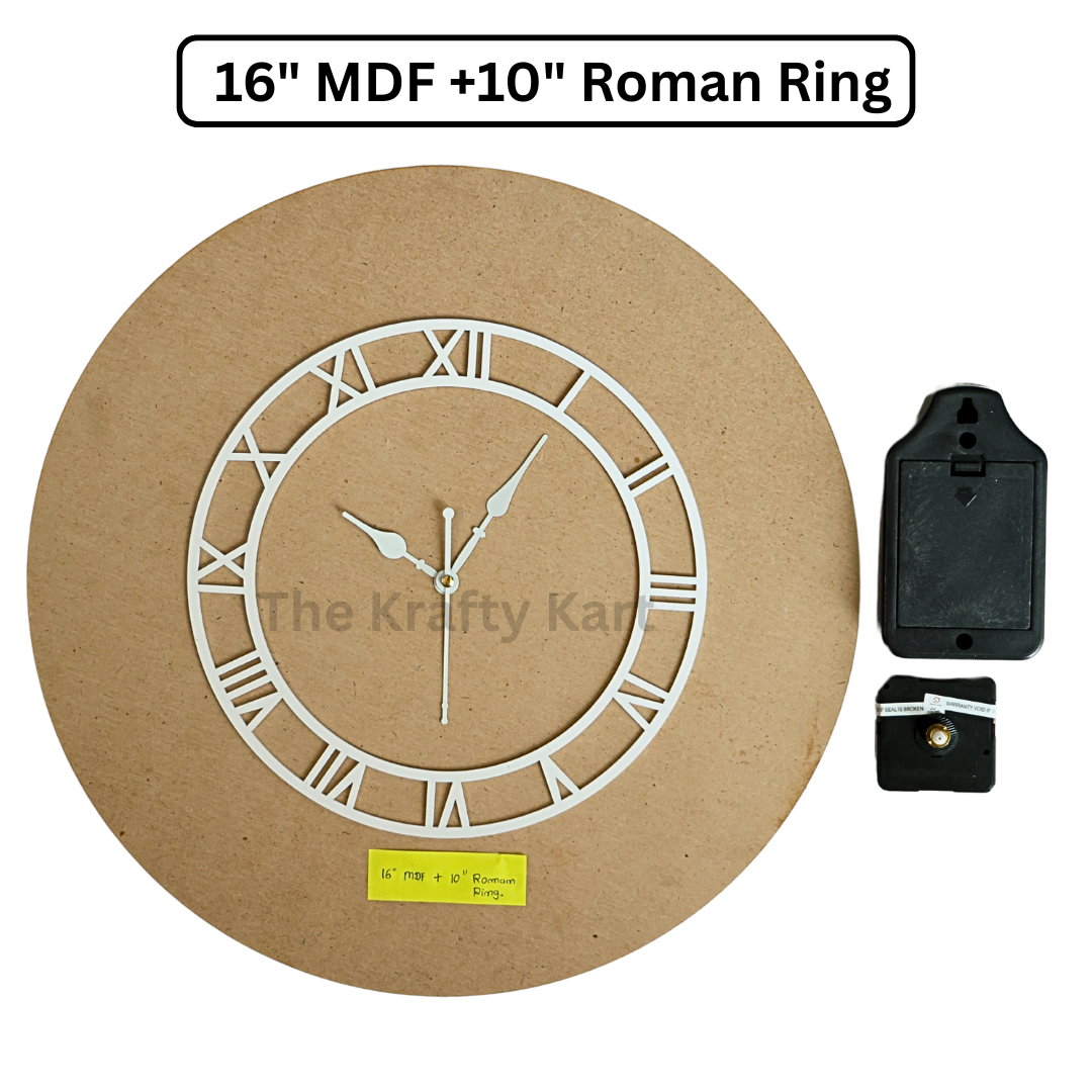Roman Ring Clock Set
