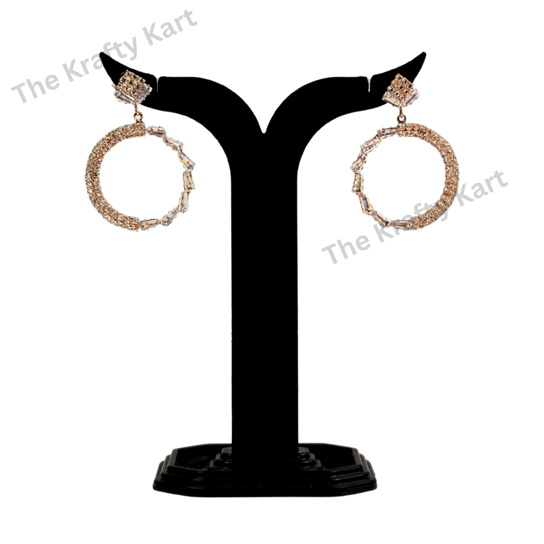 Resin Diamond Jhumka (A)