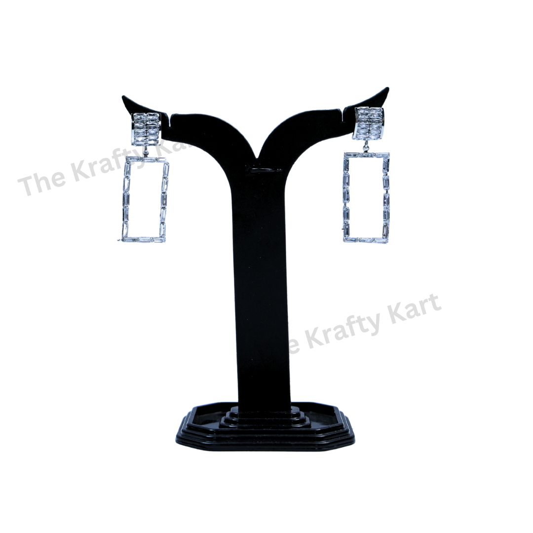 Resin Diamond Jhumka (B)