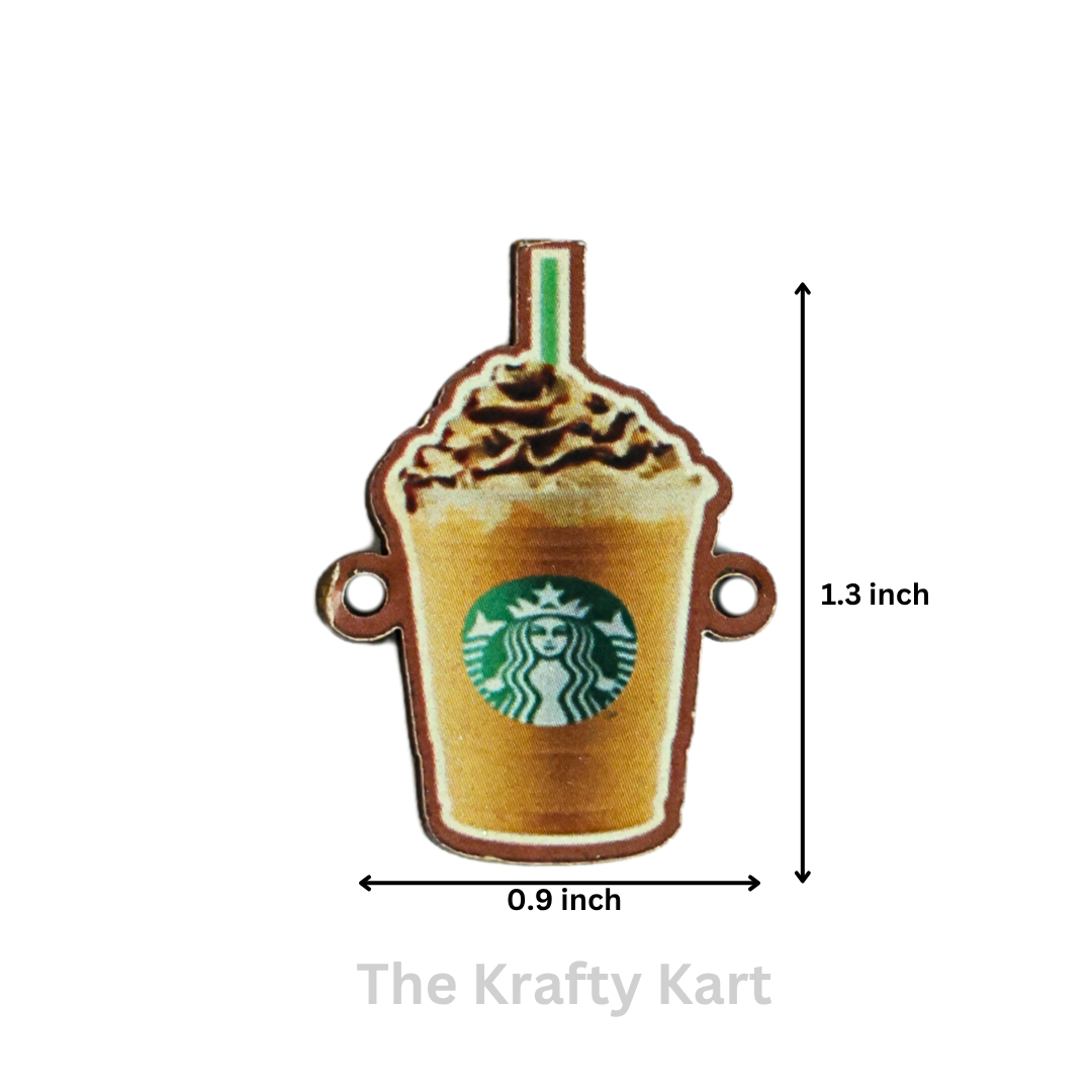 MDF Rakhi Charm - Starbucks