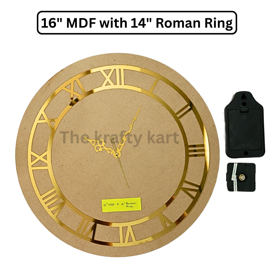 Roman Ring Clock Set